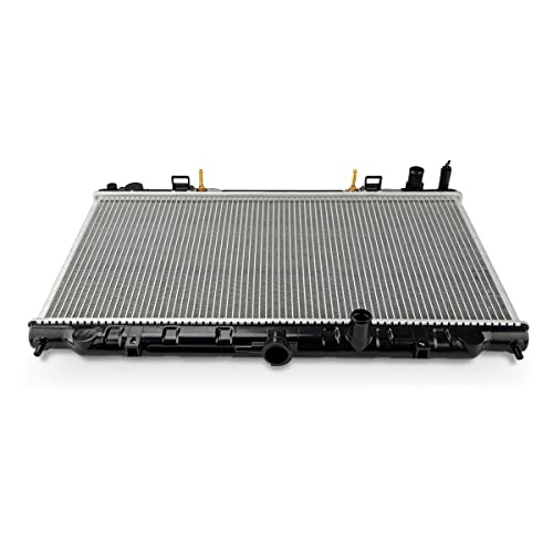 Torchbeam Automotive Vehicle Replacement Engine Radiator for 2000-2006 Sentra 1.8L Transmission Oil Cooler Included