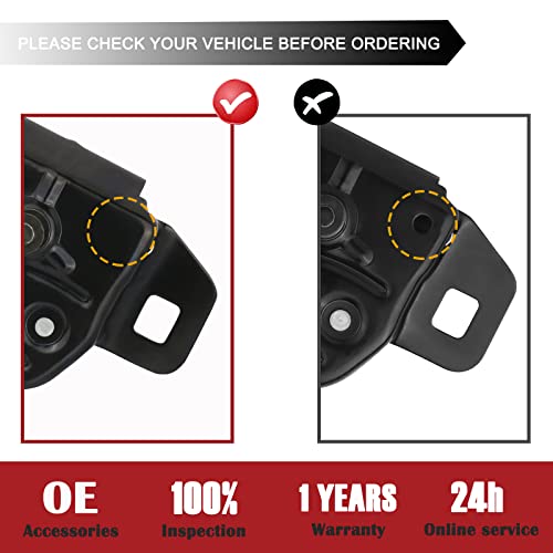 TQPONLY Hood Latch Lock Assembly, Compatible with Dodge Ram 1500 2500 3500 Dakota Durango Replaces 55255451AC