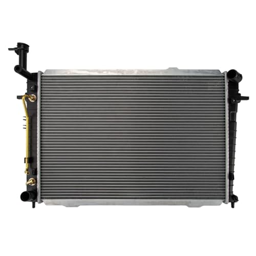 KAC Aluminum Core Complete Radiator Replacement for Sport-age 2007-2010 2.0L Tucson 2006-2009, Radiator Replace CU13077, 25310-2E401, 253102E401, 2345, 221-3711, 13077, 25310-2E-101, 25310-2E101