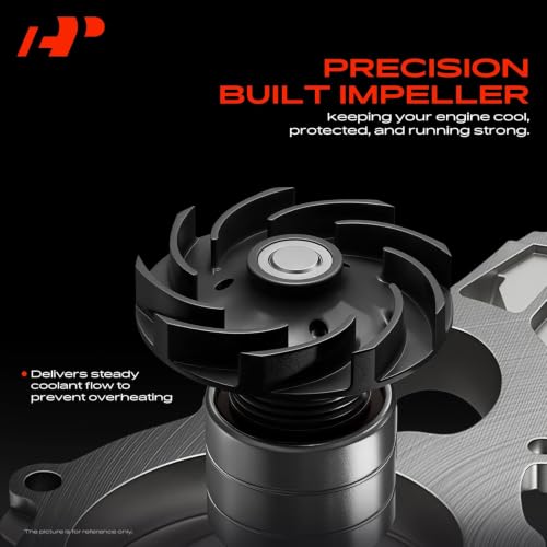A-Premium Engine Water Pump Compatible with Chevy, GMC, Cadillac, Hummer