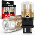 LASFIT 3157 LED Brake Light Bulb, 3057 3156 3157 LED Bulb Red, 1600LM/set Super Bright 3056 4057 4157 3457 for Automotive Tail Brake Lights, Stop Parking Light, Non-Polarity, Not for Trucks (2-Pack)