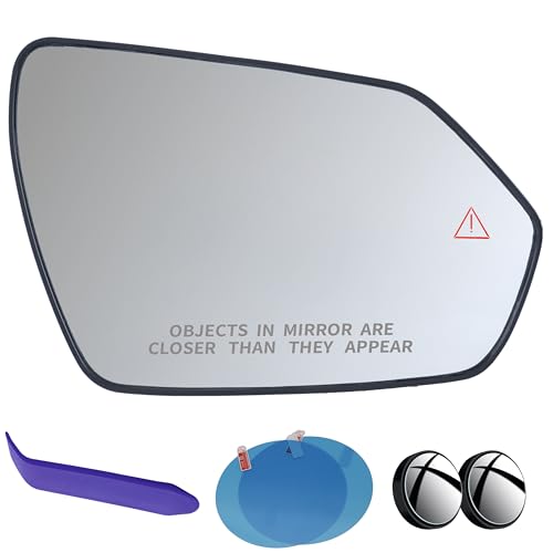 Passenger Side Mirror Glass Compatible with Hyundai Elantra 2021-2026