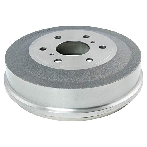 TRQ Rear Brake Shoe & Drum with Hardware Kit Compatible with 2009-2013 Chevy Silverado 1500 GMC Sierra 1500