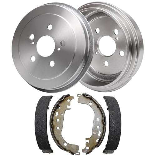 Detroit Axle - Rear Brake Kit for 2003-2008 Toyota Corolla 2004-2008 Prius,