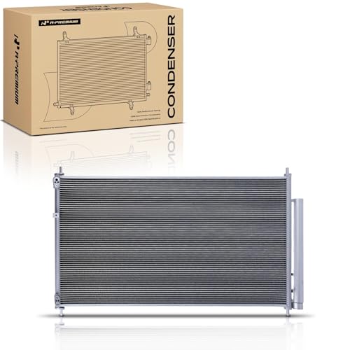 A-Premium Air Conditioning A/C Condenser Compatible with 2005-2010 Honda Odyssey V6 3.5L, Replace# 80110SHJA01