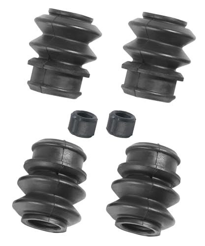 PAIYUE 4PCS Caliper Rebuild Kit,Car Accessories Brake Caliper Slide Pin Kit,Easy Installation Automotive Replacement Drive Shaft Assemblies Brake Bushings,Suitable for Most Compatible Vehicles