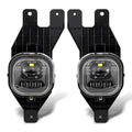 Shocklight LED Fog Lights Compatible with 1999-2004 Ford F250 F350 F450 F550 Super Duty, 2001 2002 2003 2004 Excursion, A Pair Front Bumper Driving Fog Lamps with Clear Lens