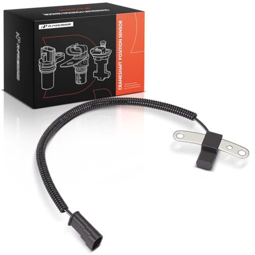 A-Premium Engine Crankshaft Position Sensor Compatible with Jeep & Dodge Models - Grand Cherokee 1993-1996, Wrangler 1993-1995, Cherokee 1993-1996, Dakota 1996, 2.5L 4.0L, Replace# 56026882, 56026921