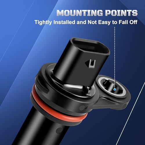 5033307AA Crankshaft Position Sensor Compatible with 09-2017 Dodge Journey, 08-2014 Avenger, 07-2012 Caliber, 2011-2014 Chrysler 200, 07-2017 Jeep Compass Patriot L4 2.0L 2.4L 5033307AB, 5033307AC