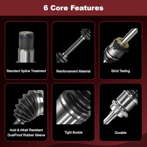 CV Axle Shaft Front Passenger & Driver For Honda Civic 2006-2015 L4 1.8L