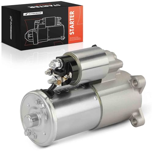 A-Premium Starter Motor Compatible with Ford F150 F250 F350 Super Duty 1999-2013 4.6L 5.0L 5.4L 6.2L 6.8L, Mustang 05-10, Expedition 99-14, Excursion 00-05 & Lincoln Navigator 99-13, 12V 1.4KW CW 12T
