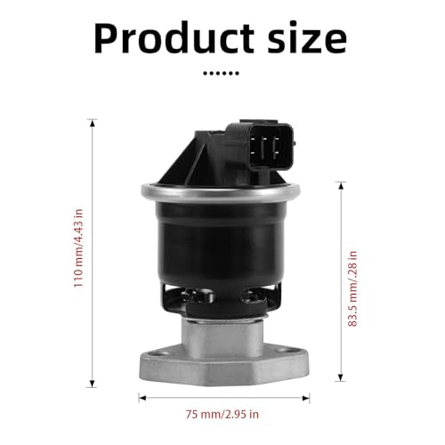 AULINK EGV658 EGR Valve For Honda Accord 1998-2007, Pilot 2003-2008, Ridgeline 2006-2008, Odyssey 1999-2011,For Acura CL MDX RL TL,Saturn Vue 2004-2007