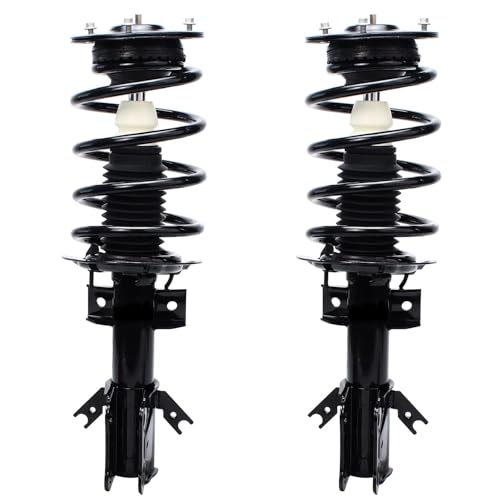 Detroit Axle - FWD Front End Suspension Kit for 2013-2020 Ford Fusion, Lower Control Arms w/Ball Joint Tie Rods Sway Bars Struts & Coil Spring Rear Shock Absorbers Replacement