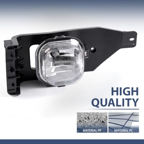 PIT66 Fog Lights Fit 2005-2007 Ford F250 F350 F450 F550 Super Duty