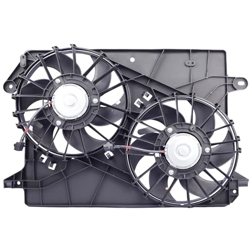 Gjhch Radiator Cooling Fan Compatible with 2008-2010 Challenger, 5137714AA