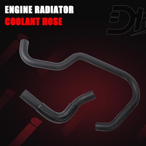 Dtomi Engine Upper & Lower Radiator Coolant Hose, Coolant Water Pipe Compatible With Chevy GMC Cadillac Vehicle Silverado Escalade Avalanche Suburban Sierra Yukon 2007-2014 Replace# 22827731 22827735