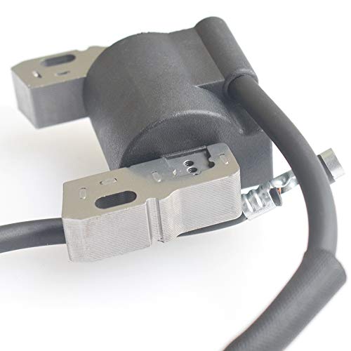 591459 Ignition Coil Magneto Armature + RC12YC Spark Plug Compatible with Briggs and Stratton 492341,491312,495859,490586 Lawn Mower Engines parts, By LIYYOO