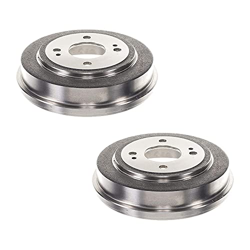 Detroit Axle - Rear Brake Drum Kit for 1992-2000 Honda Civic 1986-1989 Accord 1997-2000 Acura EL 2007-2008 Fit Drums Brakes Shoes Replacement