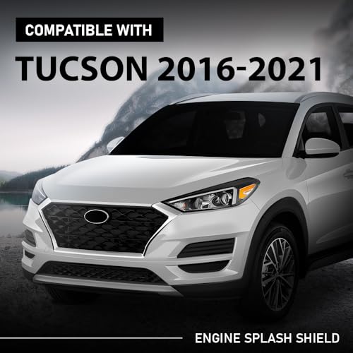 LQI Front Engine Splash Shield Under Cover Fit Hyundai Tucson 2016-2021