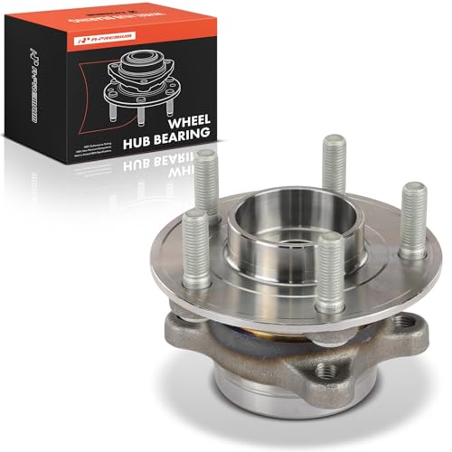 A-Premium Front Wheel Bearing and Hub Assembly with 5-Lug Compatible with Ford and Lincoln Models - Fusion 2013-2020, MKZ 2013-2016, Police Responder Hybrid 2019-2020, SSV Plug-In Hybrid 2019-2020