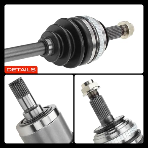 A-Premium CV Axle Shaft Assembly Compatible with Acura EL 2001-2005 & Honda Civic 2001-2005 Front Right Passenger Side, Replace# 44305S5AJ10