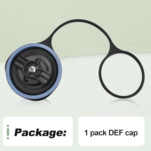 Heavy Duty Diesel Exhaust Fluid Tank Cap DEF Blue Compatible with Peterbilt 210 320 330 335 337 362 365 384 387 388 Kenworth C500 T2000 T660 T680 T800 W900 Replace 572.3005 08-0223-01 904-5401CD