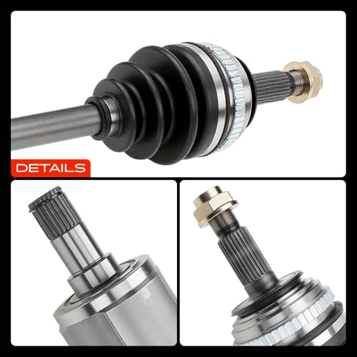 A-Premium CV Axle Shaft Assembly Compatible with Acura EL 1997-2000 & Honda Civic 1992-2000, Civic del Sol 1993-1997, L4 1.5L 1.6L, Front Right Passenger Side, Replace# 44010S01003, 44010S01901
