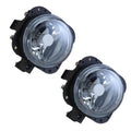 TRQ Fog Light Set Driver & Passenger Side Compatible with 2006-2007 Ford Focus 2004-2005 Taurus 2003-2005 Mercury Grand Marquis 2003-2004 Marauder 2004-2007 Monterey Sable FO2594102