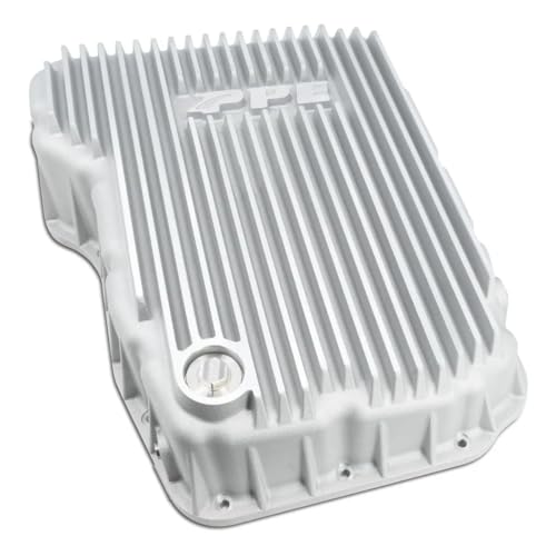 PPE Heavy Duty Transmission Pan (Brushed) 228052110 Compatible for Dodge Ram 2500/3500 6.7L 68RFE Transmission