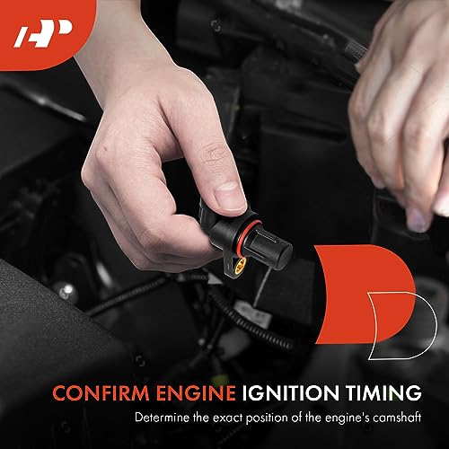 A-Premium 4-PC Camshaft Position Sensor + 4-PC Camshaft Adjuster Magnet Solenoid Kit Compatible with Mercedes-Benz Vehicles - 2006-2015 - C, CLK, CLS, E, G, GL, GLK, ML, R, S, SLK - Intake & Exhaust