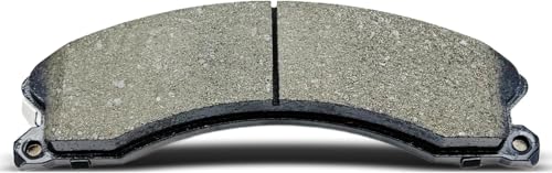 TJ Kongzhibi Front Rear Ceramic Brake Pads Set Compatible with 2011-2019 for CHEVROLET SILVERADO 2500 HD, 2011-2019 for CHEVROLET SILVERADO 3500 HD,2011-2019 for GMC SIERRA 2500 HD 3500 HD