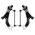 Front Lower Control Arms Suspension Kit Fit for 2010 2011 2012 2013 2014 2015 2016 2017 Chevy Equinox, Fit for GMC Terrain 2010-2017 Driver & Passenger control arm kit - 4pc Set