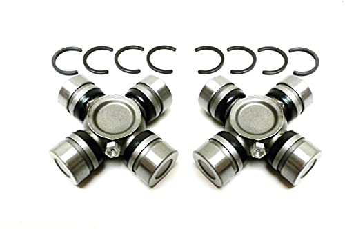 Precision Universal Joints for Polaris 1590256, Rear Axle, Inner, Set of 2, Reduced Vibration, Quality Tested, Heat-Treated, ATVPC