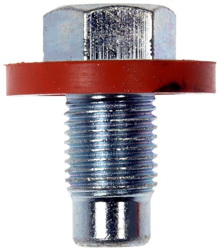 Dorman 090-058.1 Oil Drain Plug Pilot Point Molded Gasket 1/2-20, Head Size 5/8 In. Compatible with Select Models