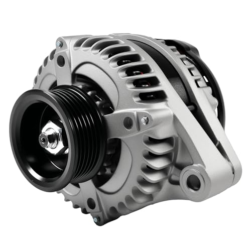 Autodevil 11099 Alternator Fit for MDX TL RL, for Pilot Odyssey Ridgeline, 2005 2006 2007 2008, 3.2L 3.5L 3.7L,130Amp 12V Automotive Replacement Alternator OE 31100-RDJ-A01,CSC10,CSD29