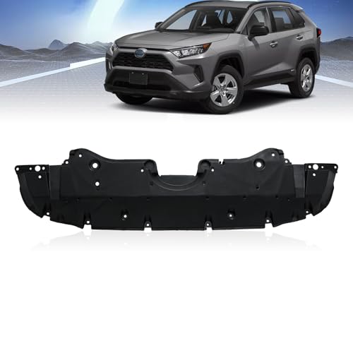 PENSUN Engine Splash Shield for Toyota RAV4 2019-2024, RAV4 Prime 2021-2024, Front Lower Engine Splash Guard, Plastic Case Guards, OE# TO1228240, 514410R100