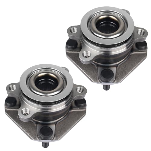 PAROD 513297 Set of 2 Front Wheel Hub & Bearing Assembly Fit for Nissan Sentra 2007 2008 2009 2010 2011 2012 2.0L; ABS Models