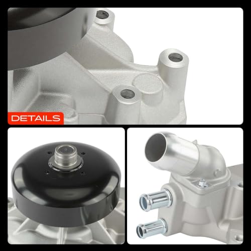 A-Premium Engine Water Pump Compatible with Chevy, GMC, Cadillac, Hummer