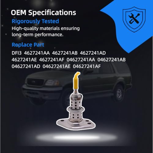Koruidar 4627241AF Diesel Exhaust Fluid (DEF) Injection Nozzle Compatible with 2013-2024 Ram 2500 3500 4500 5500 6.7L Replaces 4627241AD 55504439