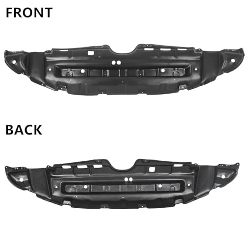 HECASA Front Engine Splash Shield Compatible with 2011-2020 Toyota Sienna Under Cover Replacement for TO1228174 5144108030 12171444