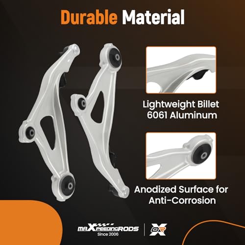 maXpeedingrods Front Lower Control Arm for Nissan Pathfinder 2013-2020, for Infiniti QX60 2014-2022, for Infiniti JX35 2013, K623063, K623064