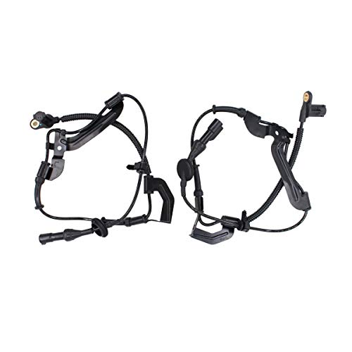 NewYall 2 Front Left Driver and Right Passenger Side ABS Wheel Speed Sensor