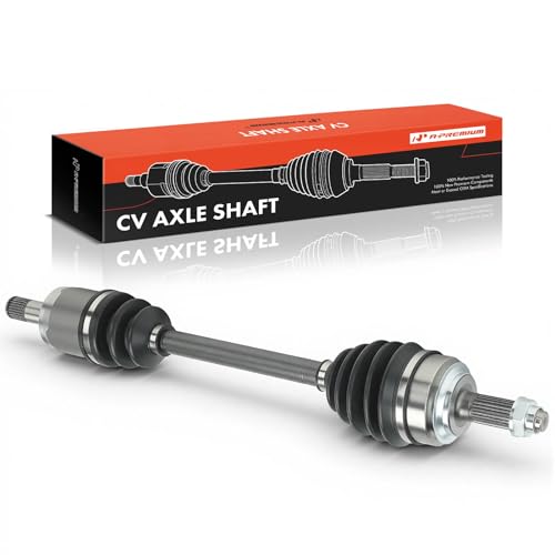 A-Premium Front Left Driver Side CV Axle Shaft Assembly Compatible with Honda Civic 2014-2015 1.8L, CR-Z CRZ 2011-2015 1.5L, Automatic CVT Transmission Only