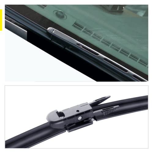 5 PLUS Custom-Fit Wipers fits Toyota Avalon 2005-2012 Wiper Blades