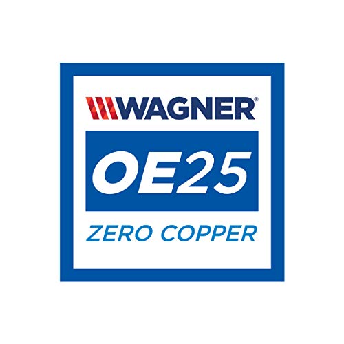 DRiV Wagner Disc Brake Pad Set - ZD866 - Ceramic Brakes for Car - Reduces Noise & Restores Braking Performance - Stainless-Steel Hardware - QS - Ceramic