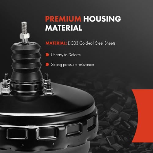 A-Premium Vacuum Power Brake Booster Compatible with Toyota Sequoia 2003 2004 2005 2006 2007