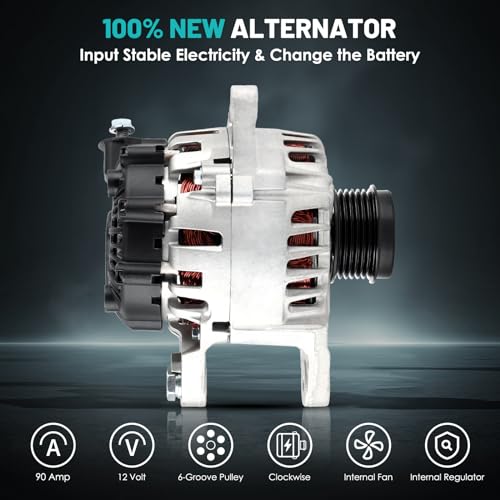 Farrme 11610 Alternators 373002E200 Fit for Hyundai Elantra 11-17, for Elantra Coupe 13-14,for Elantra GT 13-17,for Kia Soul 12-13,for Forte 14-16, for Forte Koup 14-16, for Forte5 14-16 1.8L 2.0L L4
