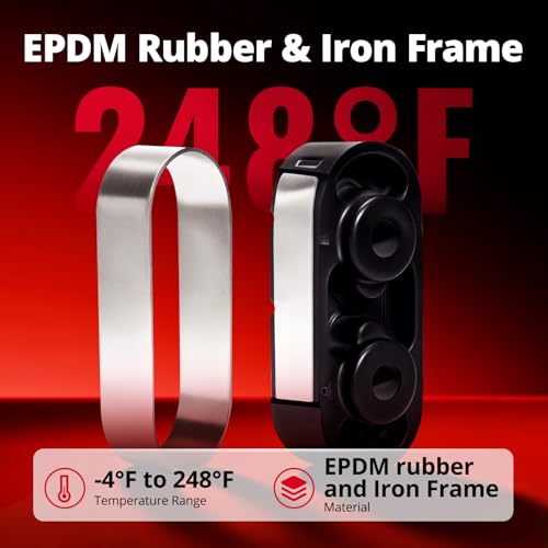 EVIL ENERGY Exhaust Hanger Rubber Insulator Bushing Mount Replacement for GM Chevy Silverado 1500 GMC Cadillac Escalade 2 Holes 2Pcs
