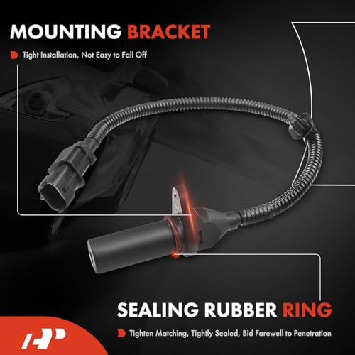A-Premium 39180-2B000 Engine Crankshaft Position Sensor Compatible with Hyundai, Kia & Dodge Models - Elantra 11-20, Soul, Forte, Accent, Tucson, Rio, Veloster, Attitude - 1.6L 1.8L 2.0L - # SU13885