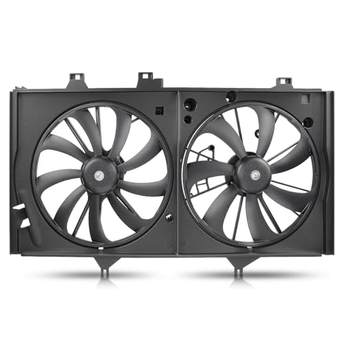AUTOKAY Dual Condenser Cooling Radiator Fan for Toyota Camry 2012-2017 2.5L L4 Engine Replace TO3115169 622760
